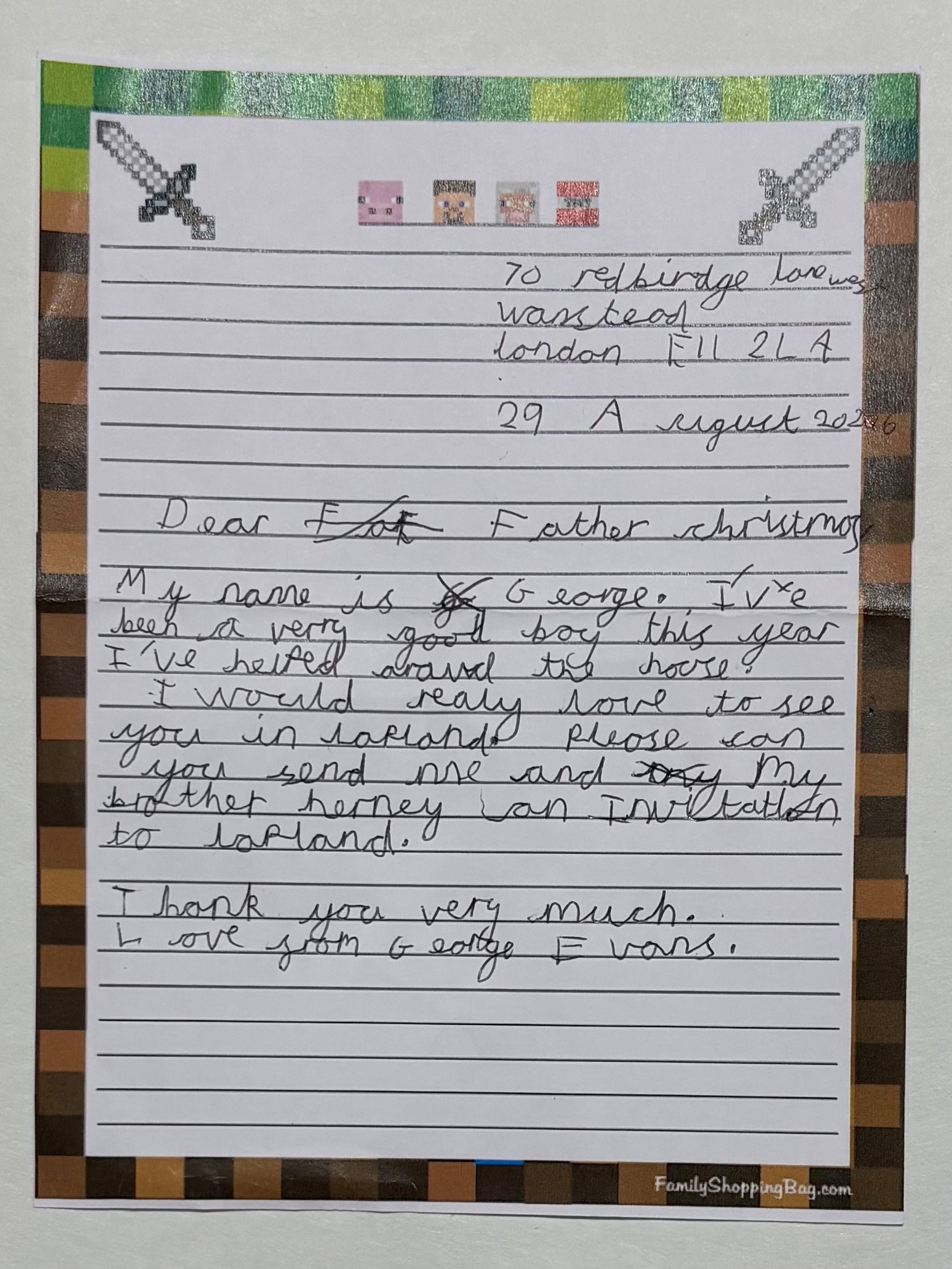 Letters Received